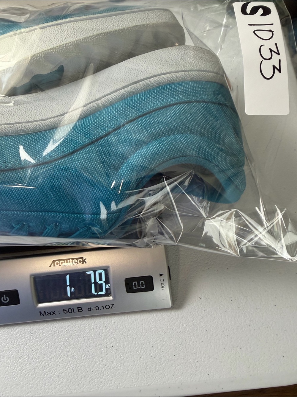 Allbirds Womens Canvas Pacers Sneakers 9 Organic Cotton Thrive Teal NWOT - Picture 9 of 9